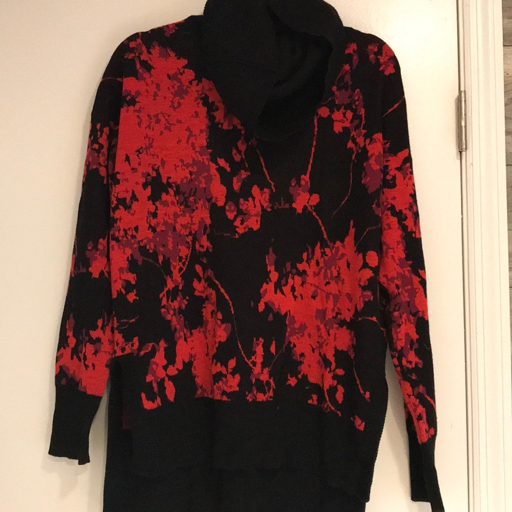 DVF cowl neck sweater size m